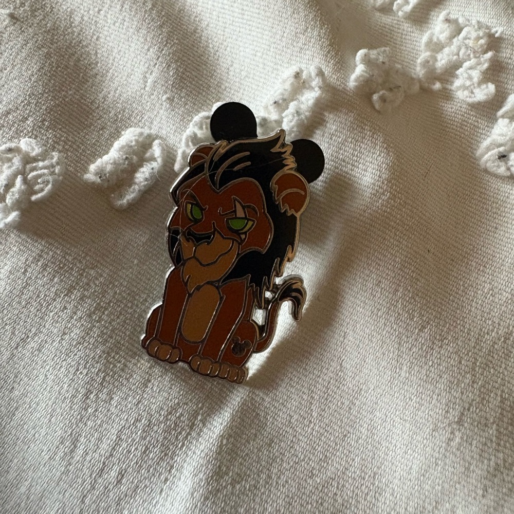Scar Enamel Pin